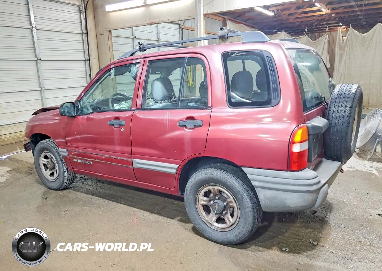 2000 Chevrolet Tracker VIN:2CNBE13C2Y6911631 - 2