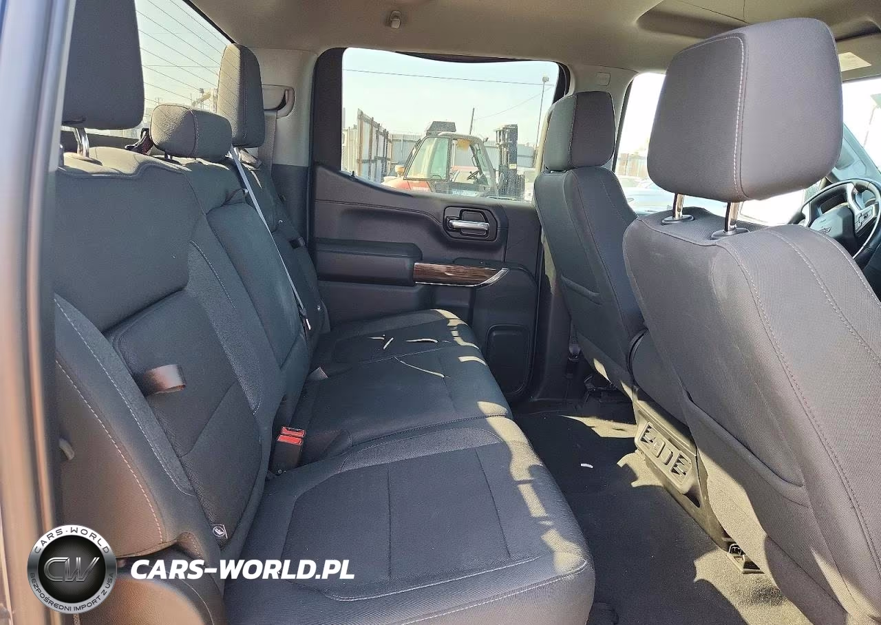 2021 Chevrolet Silverado 1500 4Wd Short Bed Rst VIN:1GCUYEET2MZ384343 - 10
