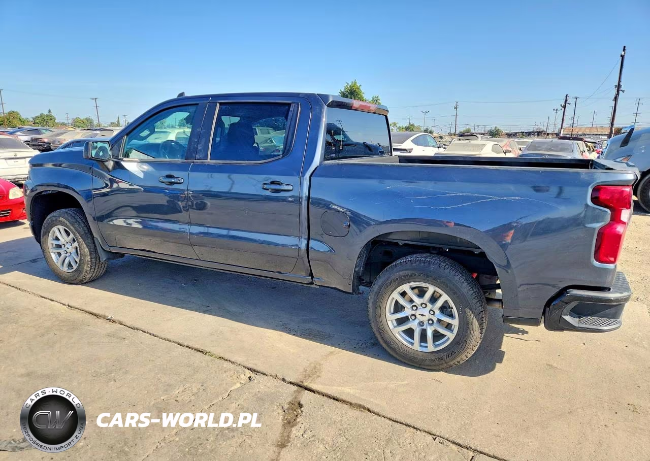 2021 Chevrolet Silverado 1500 4Wd Short Bed Rst VIN:1GCUYEET2MZ384343 - 2