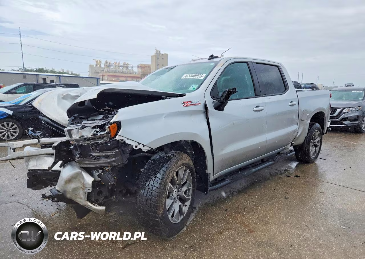 2022 Chevrolet Silverado Ltd K1500 Rst VIN:1GCUYEED5NZ190366 - 1