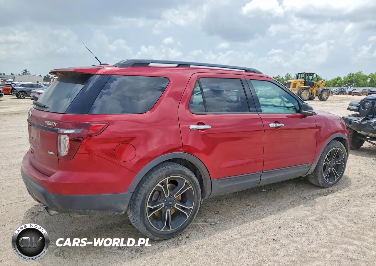2014 Ford Explorer Sport VIN:1FM5K8GT7EGB24078 - 3