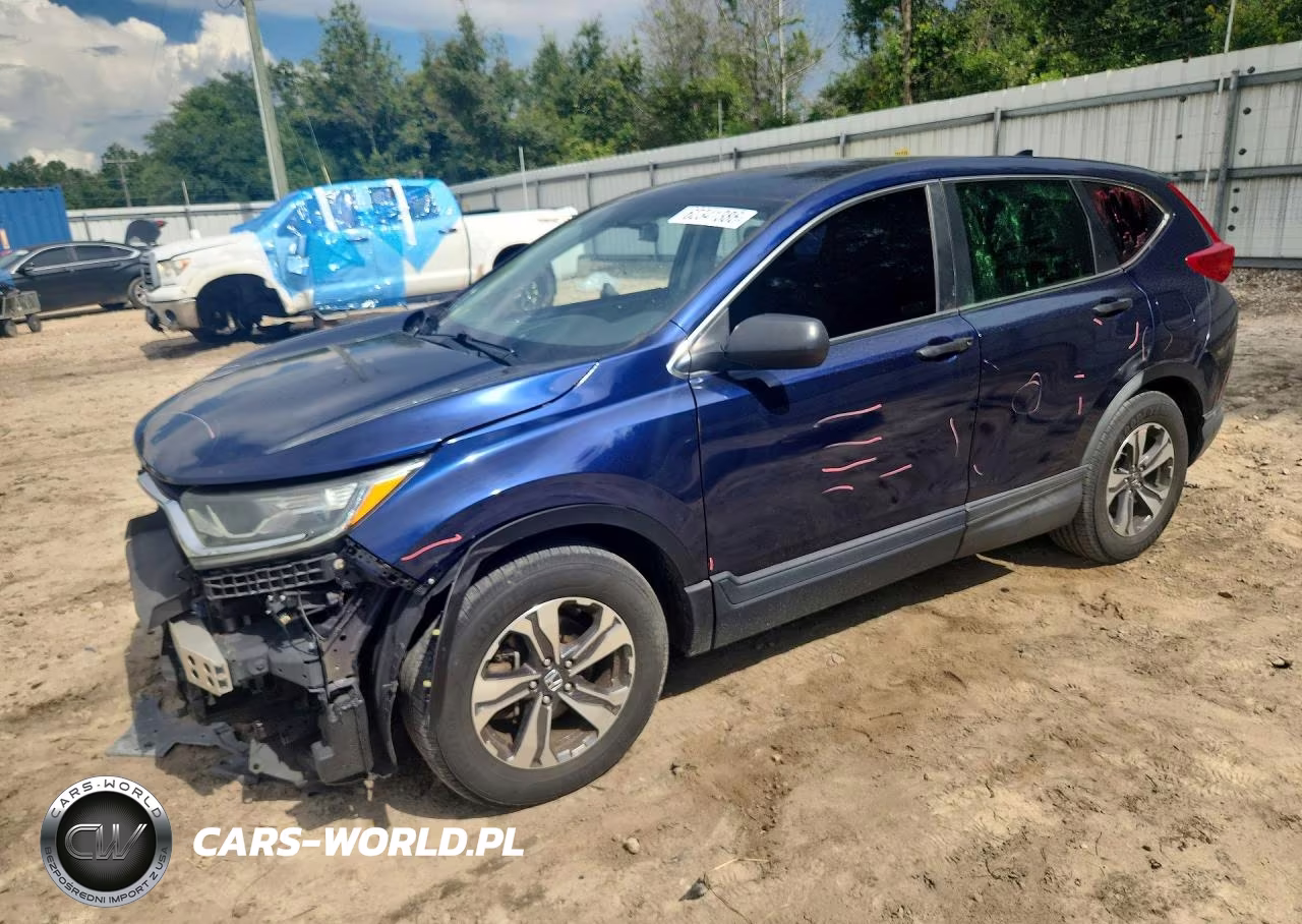 2017 Honda Cr-V Lx VIN:7FARW5H3XHE003667 - 1
