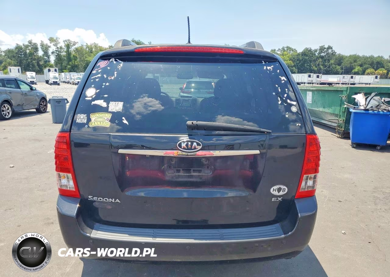 2012 Kia Sedona Ex VIN:KNDMH4C71C6454897 - 6