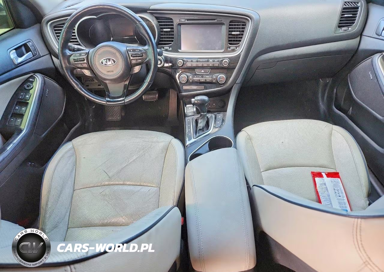 2015 Kia Optima Hybrid VIN:KNAGN4ADXF5085088 - 8