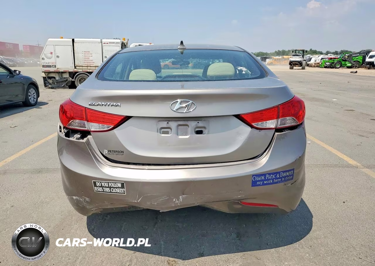 2011 Hyundai Elantra Gls VIN:5NPDH4AE4BH038140 - 6