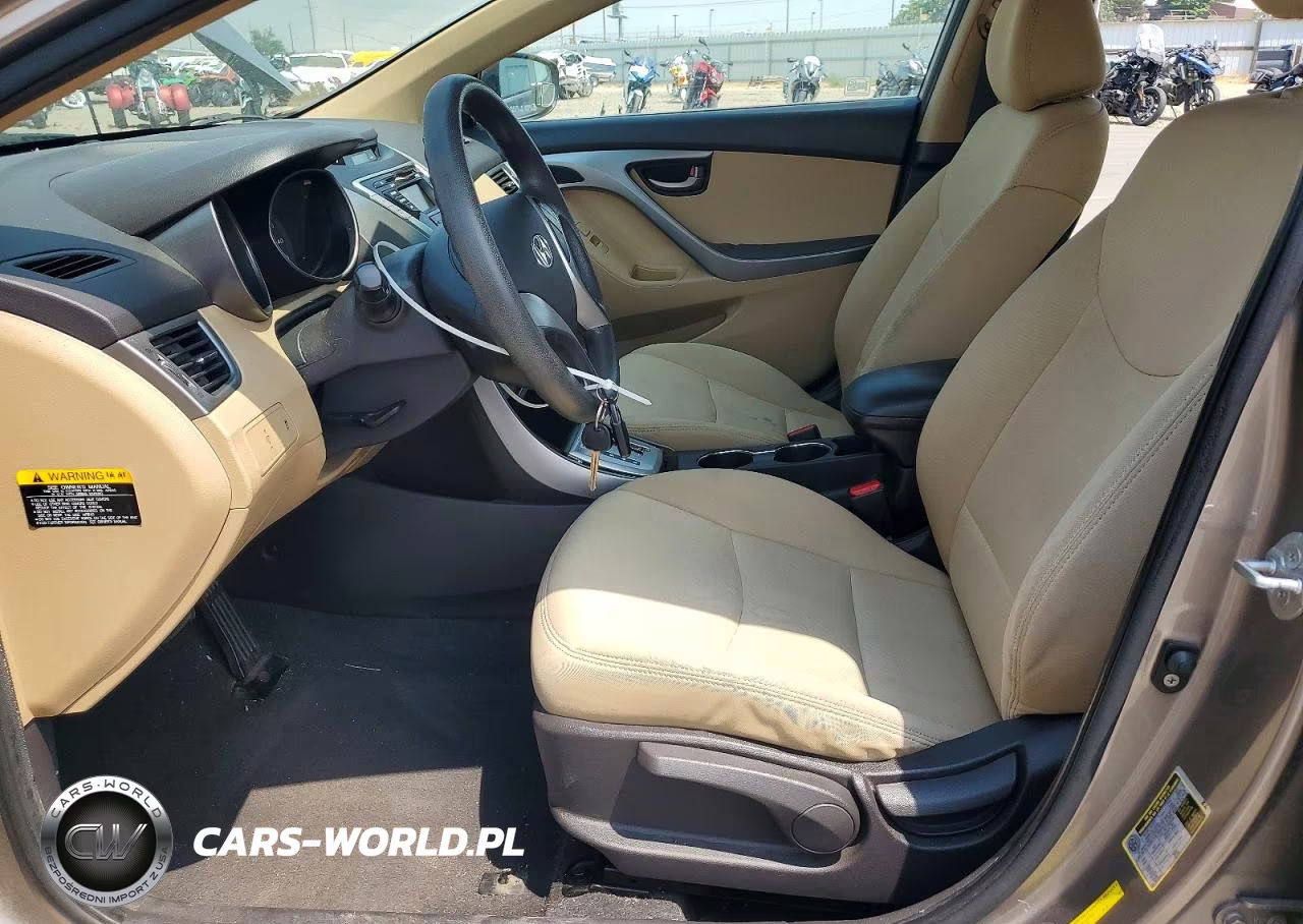 2011 Hyundai Elantra Gls VIN:5NPDH4AE4BH038140 - 7