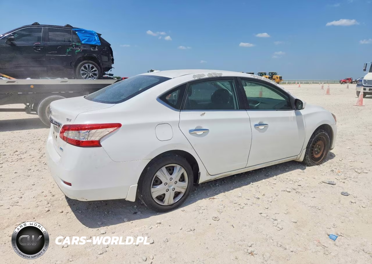 2014 Nissan Sentra Sv VIN:3N1AB7AP7EY279191 - 3