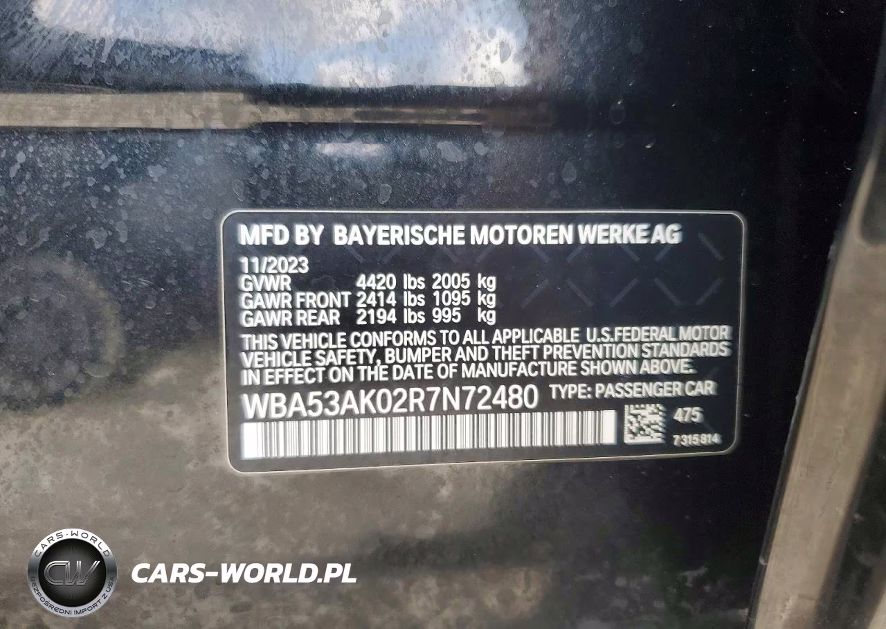 2024 BMW 228I VIN:WBA53AK02R7N72480 - 12