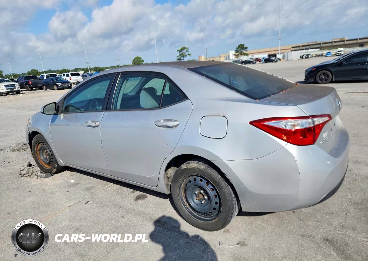 2016 Toyota Corolla Le VIN:5YFBURHE2GP546039 - 2