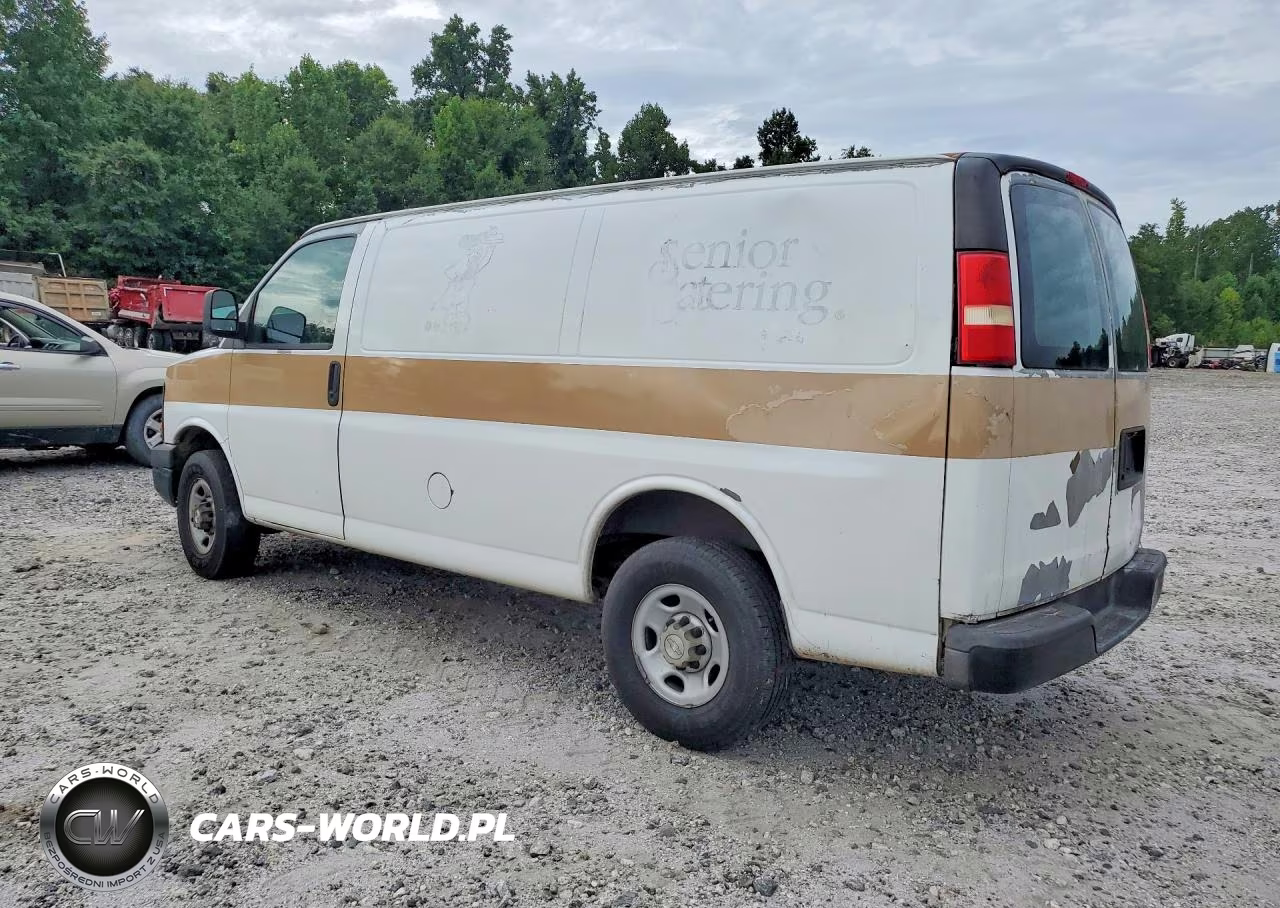 2008 Chevrolet Express 2500 Delivery Van VIN:1GCGG25C881223062 - 2