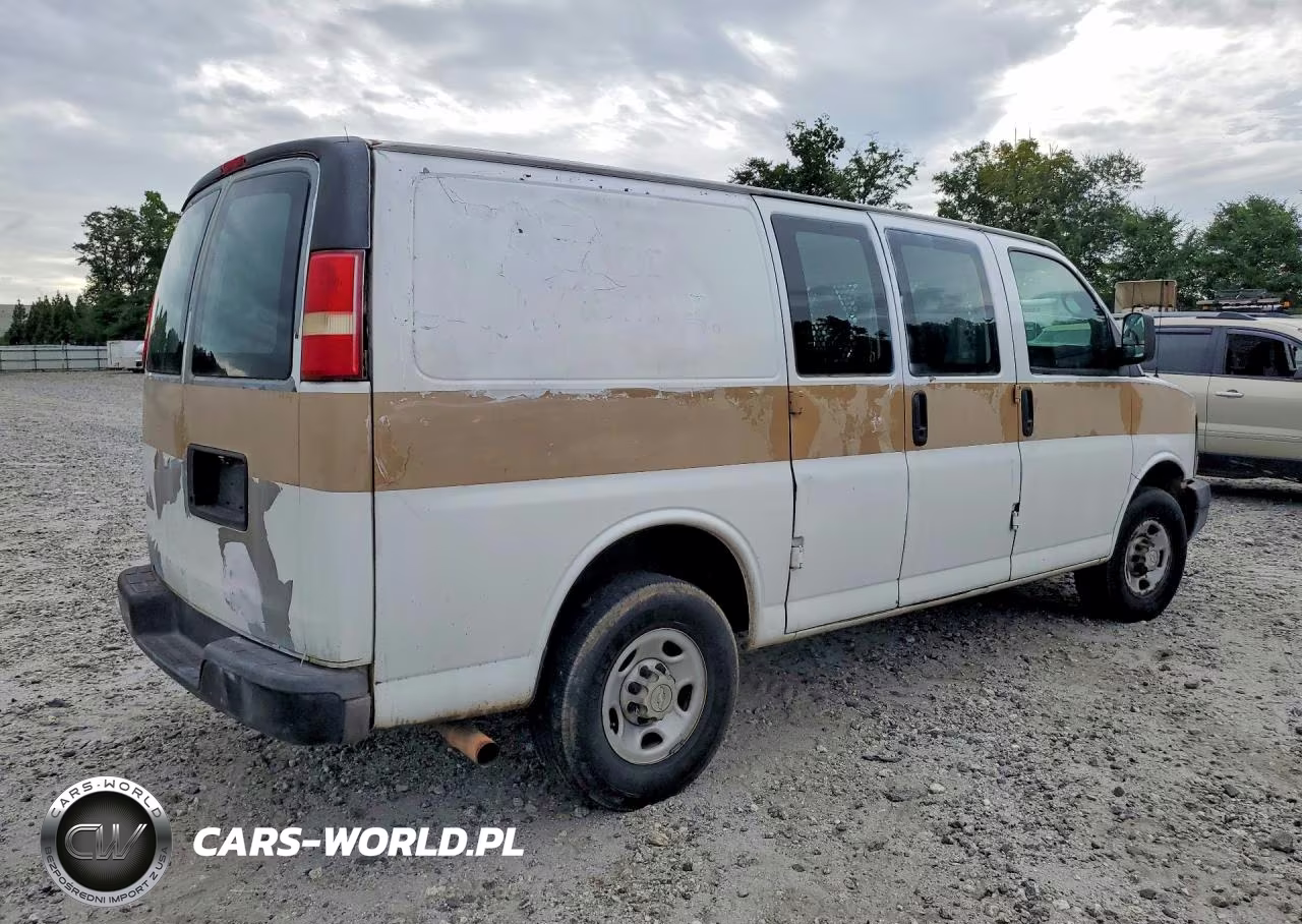 2008 Chevrolet Express 2500 Delivery Van VIN:1GCGG25C881223062 - 3