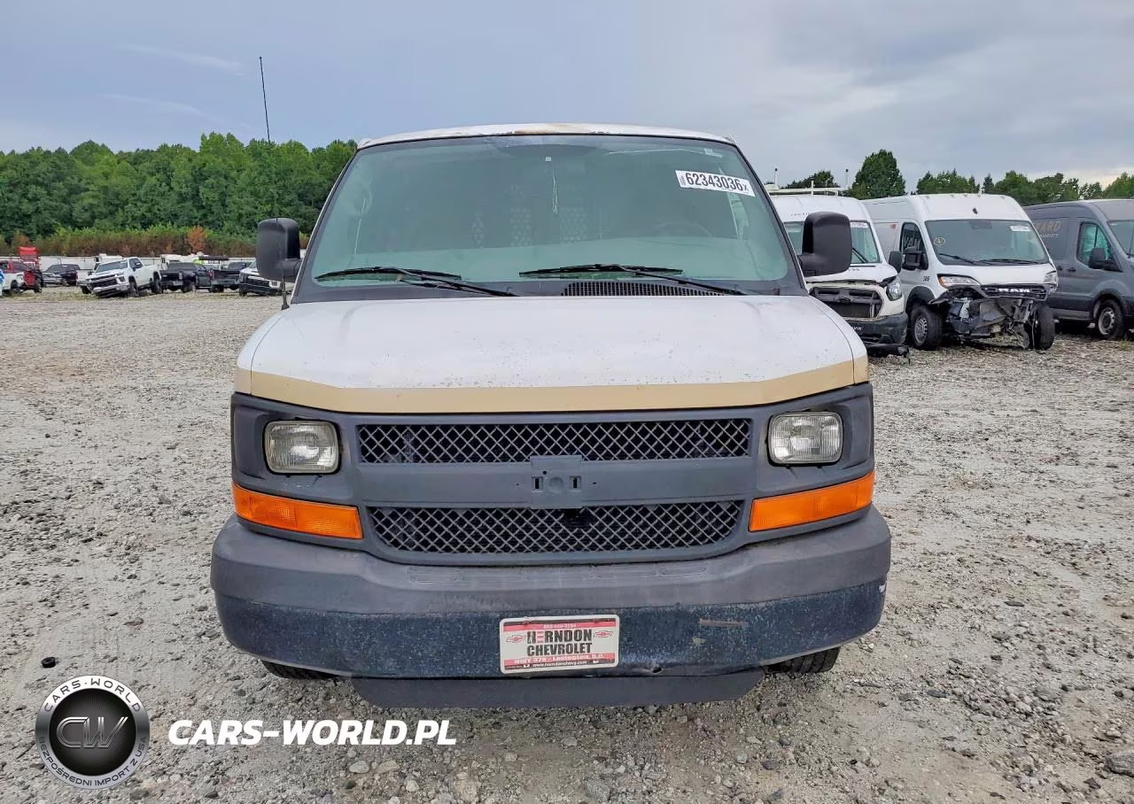 2008 Chevrolet Express 2500 Delivery Van VIN:1GCGG25C881223062 - 5