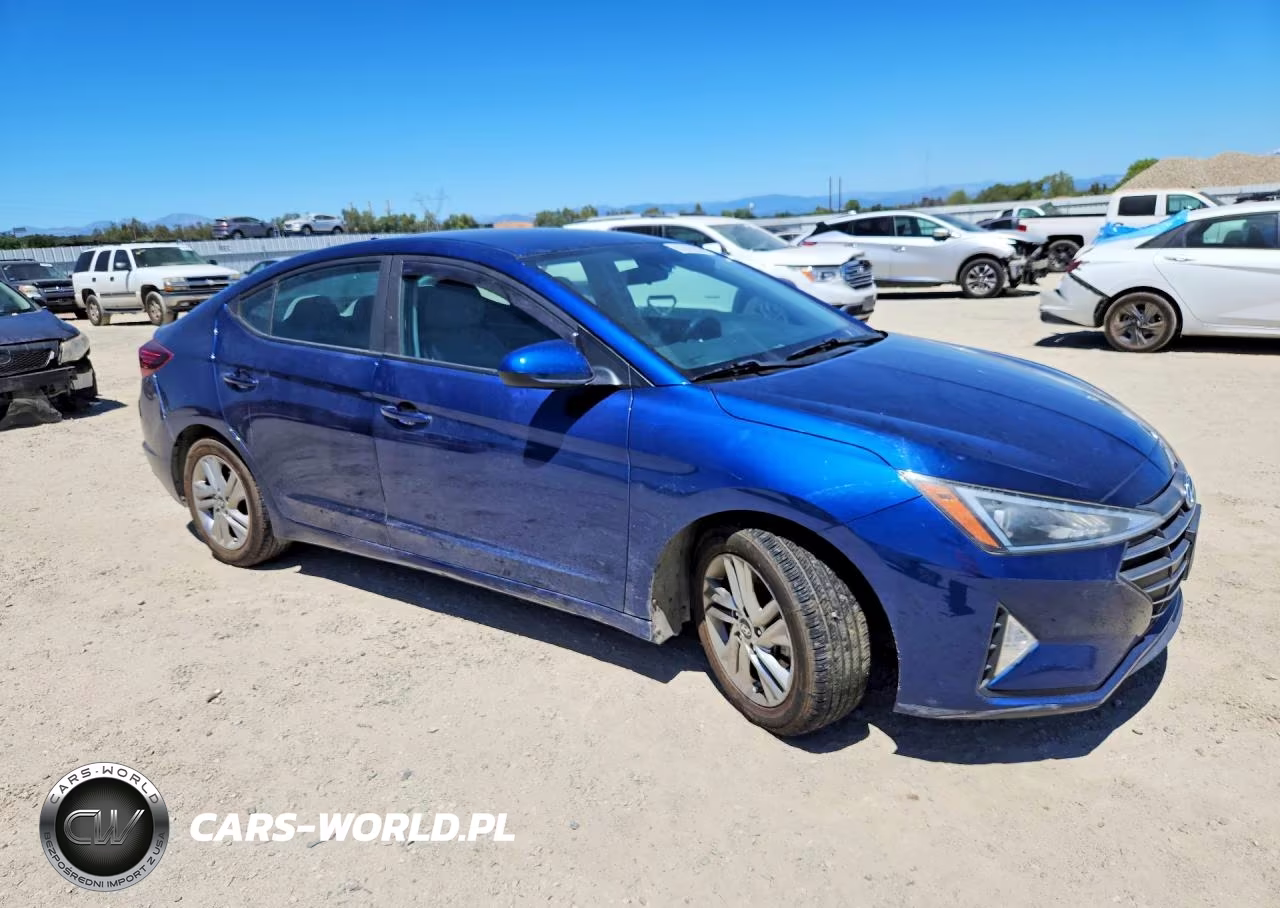 2019 Hyundai Elantra Sel VIN:5NPD84LF1KH410510 - 4