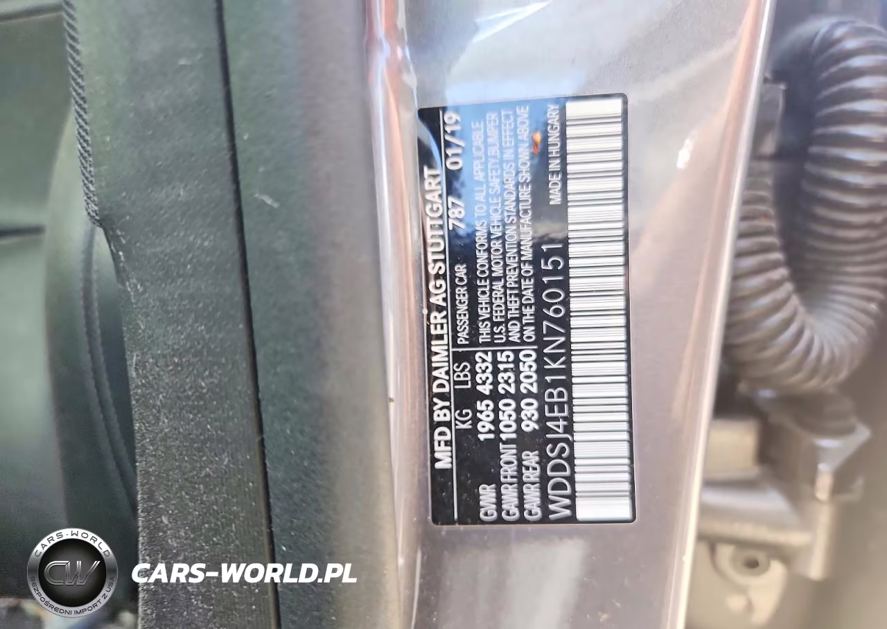 2019 Mercedes-Benz Cla 250 VIN:WDDSJ4EB1KN760151 - 12