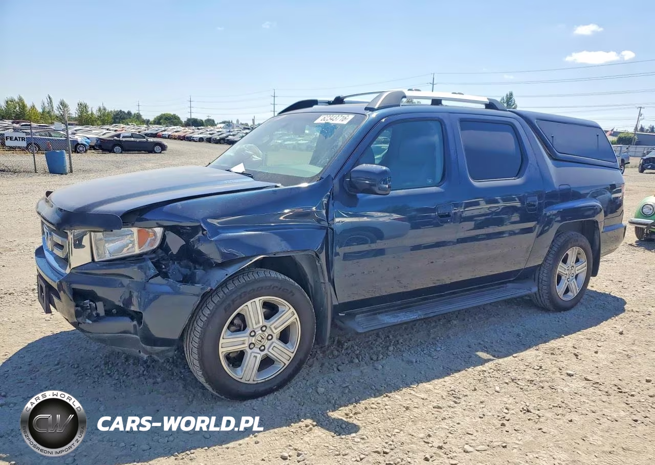 2010 Honda Ridgeline Rtl VIN:5FPYK1F50AB007823 - 1