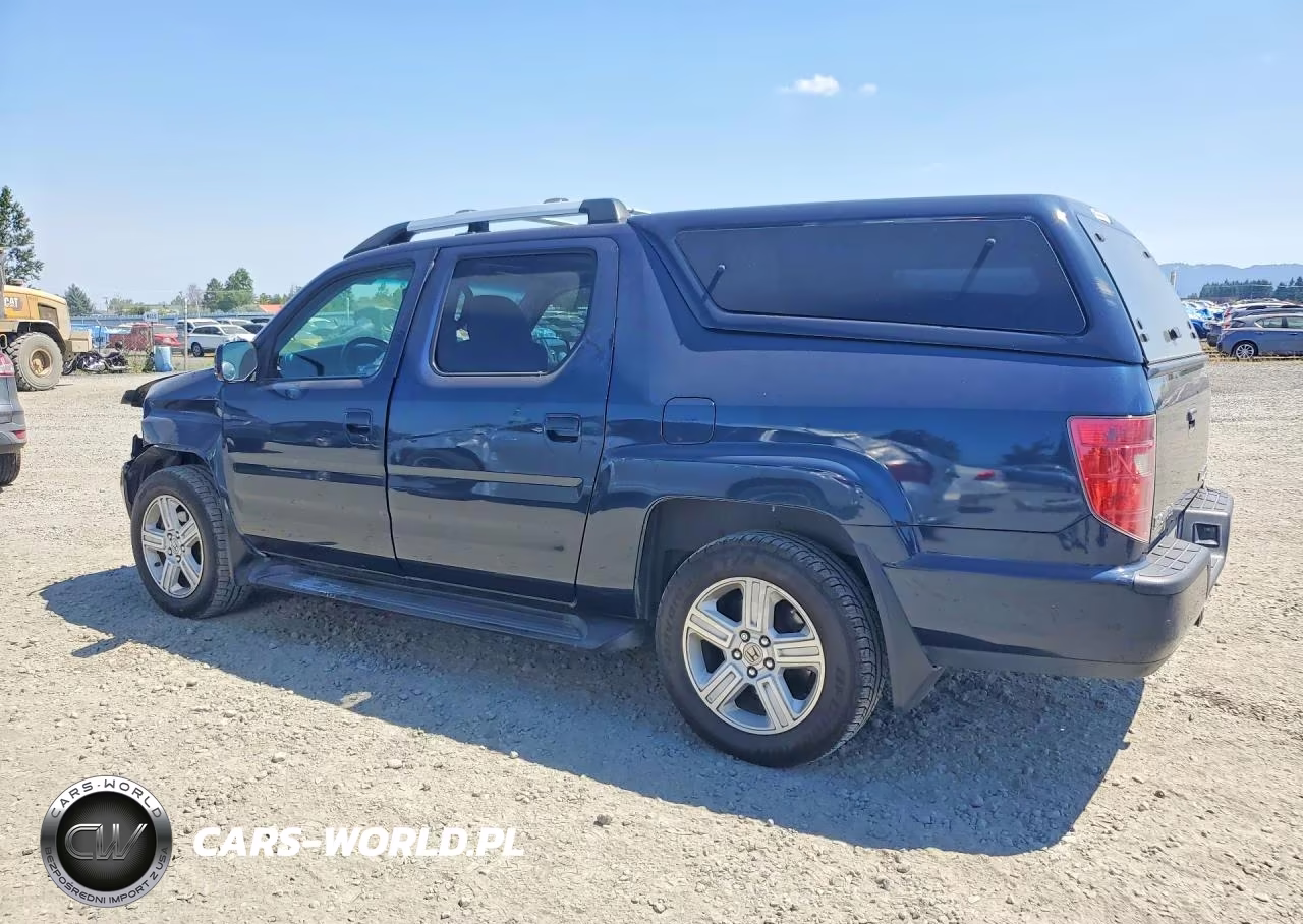 2010 Honda Ridgeline Rtl VIN:5FPYK1F50AB007823 - 2