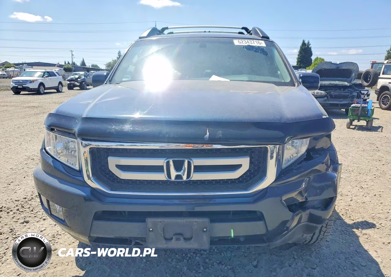 2010 Honda Ridgeline Rtl VIN:5FPYK1F50AB007823 - 5