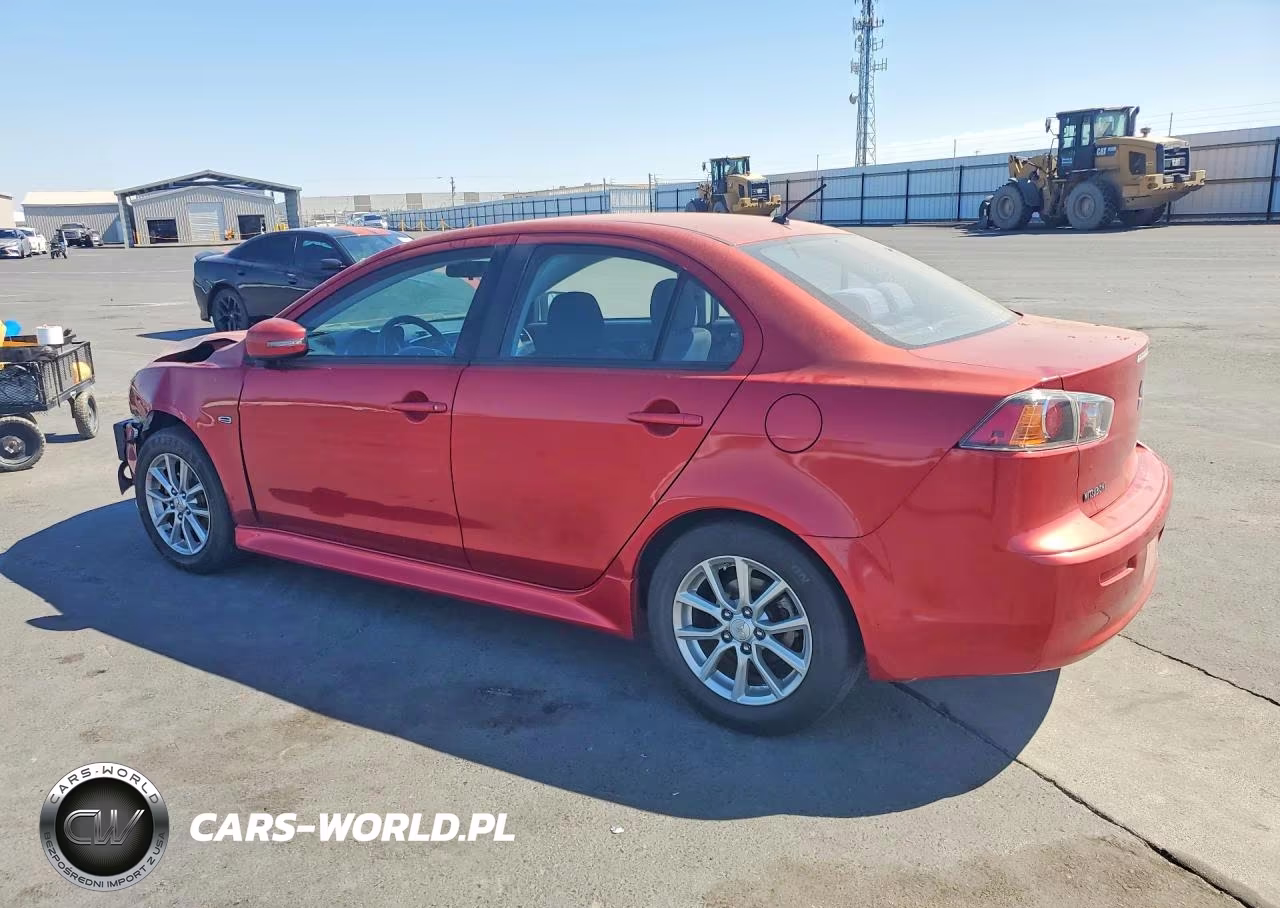 2016 Mitsubishi Lancer Es VIN:JA32U2FU6GU002243 - 2