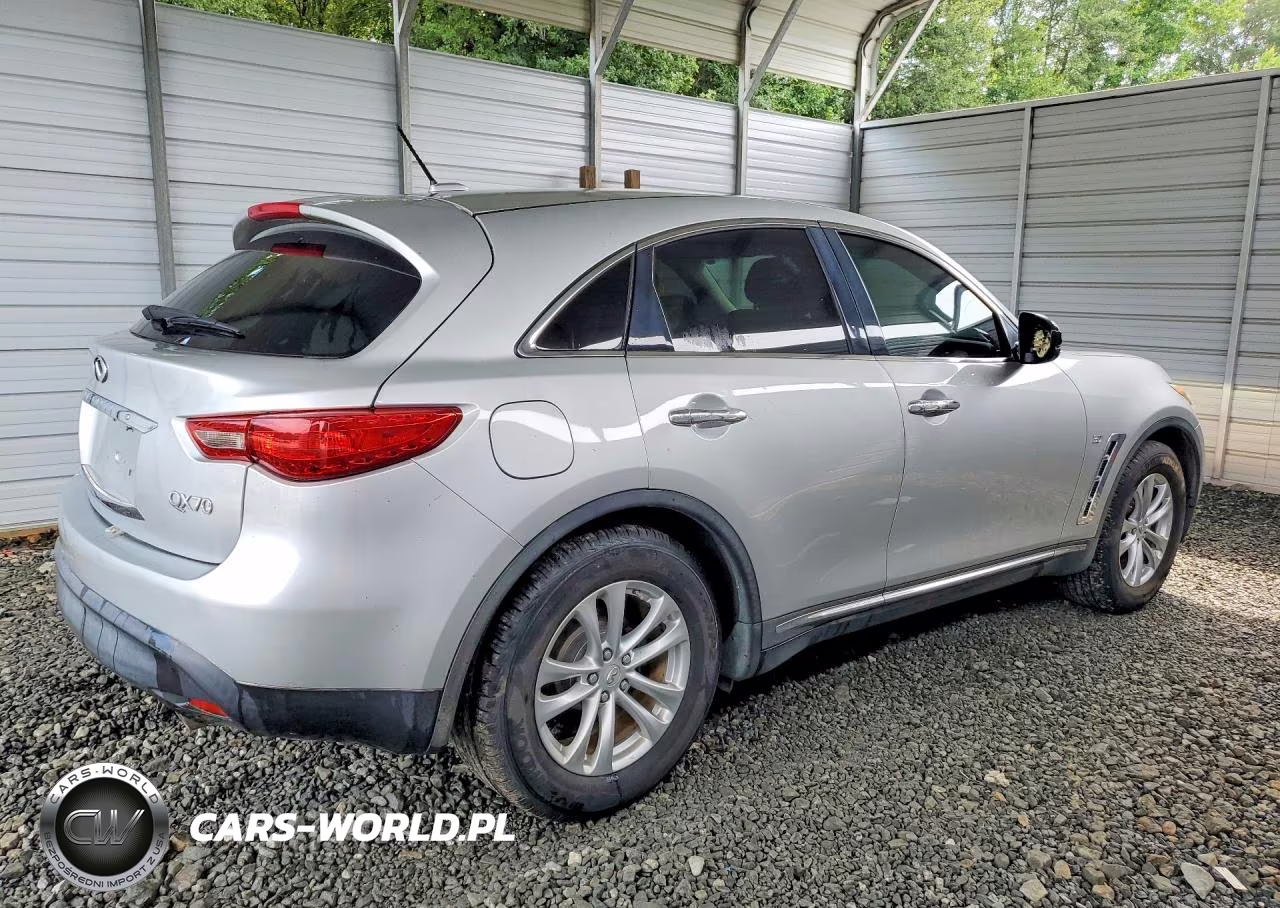 2017 Infiniti Qx70 Base VIN:JN8CS1MU7HM142123 - 3