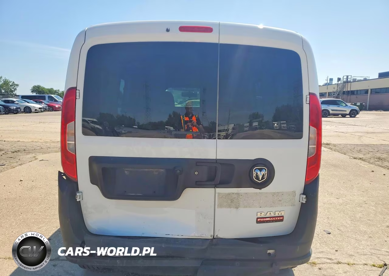 2019 Ram Promaster City St Delivery Van VIN:ZFBHRFAB7K6M66491 - 6