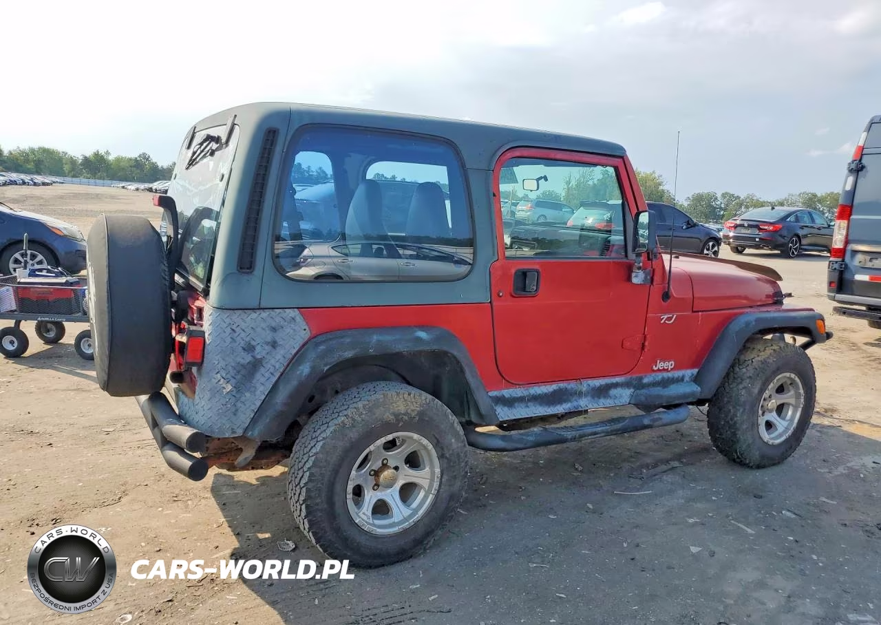 1998 Jeep Wrangler - Tj Se VIN:1J4FY29P0WP783376 - 3