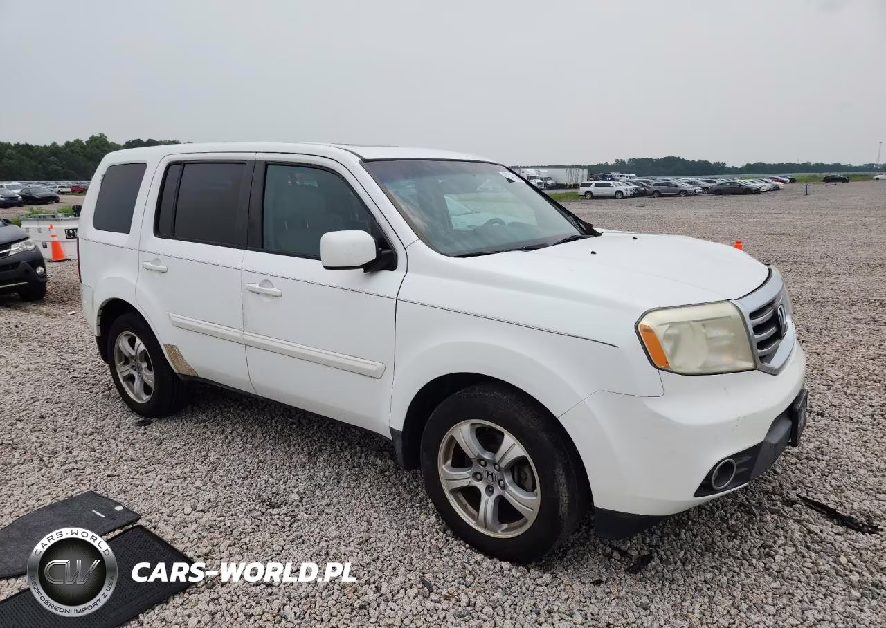 2014 Honda Pilot Exl VIN:5FNYF3H55EB008154 - 4