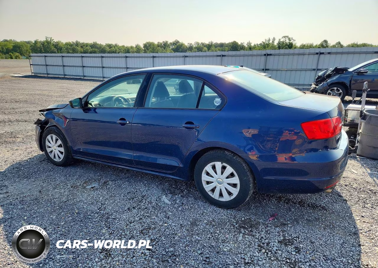 2013 Volkswagen Jetta Base VIN:3VW1K7AJ9DM287837 - 2
