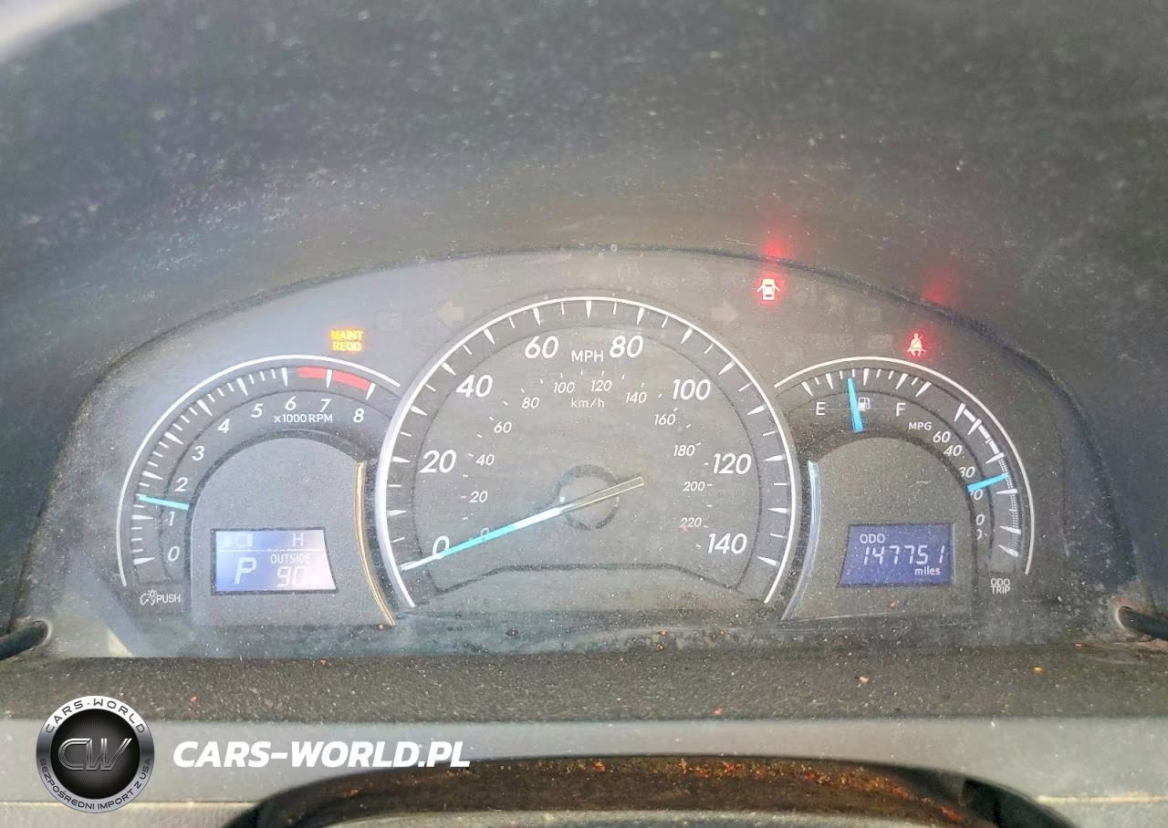 2012 Toyota Camry Le VIN:4T4BF1FK0CR196204 - 9