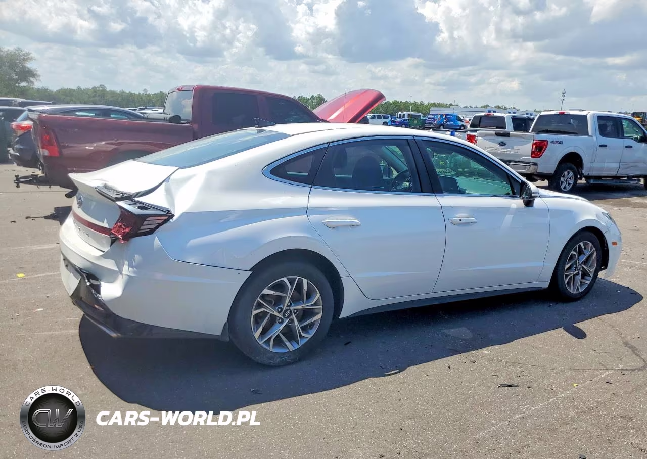 2021 Hyundai Sonata Sel VIN:5NPEL4JA7MH088050 - 3
