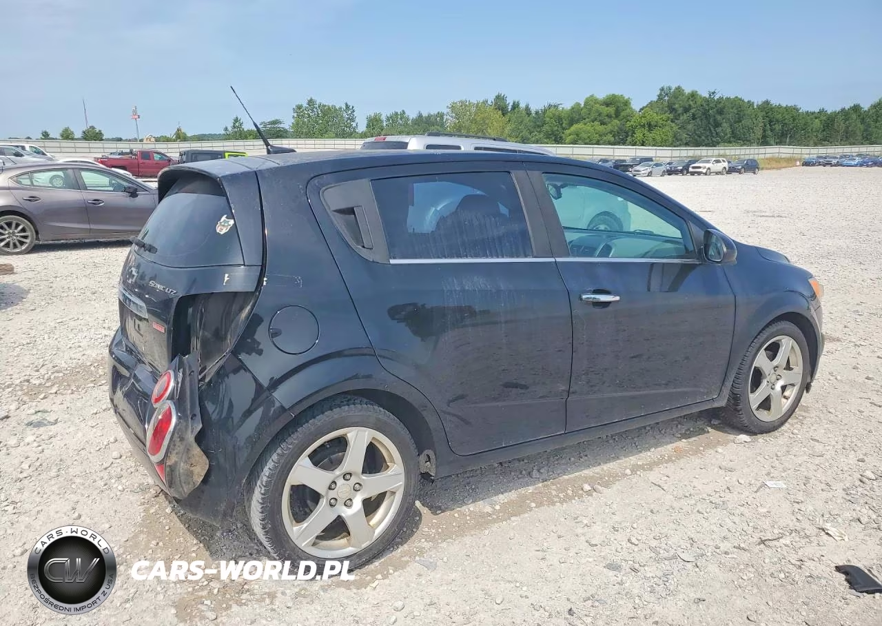 2012 Chevrolet Sonic Ltz VIN:1G1JF6SB0C4215193 - 3