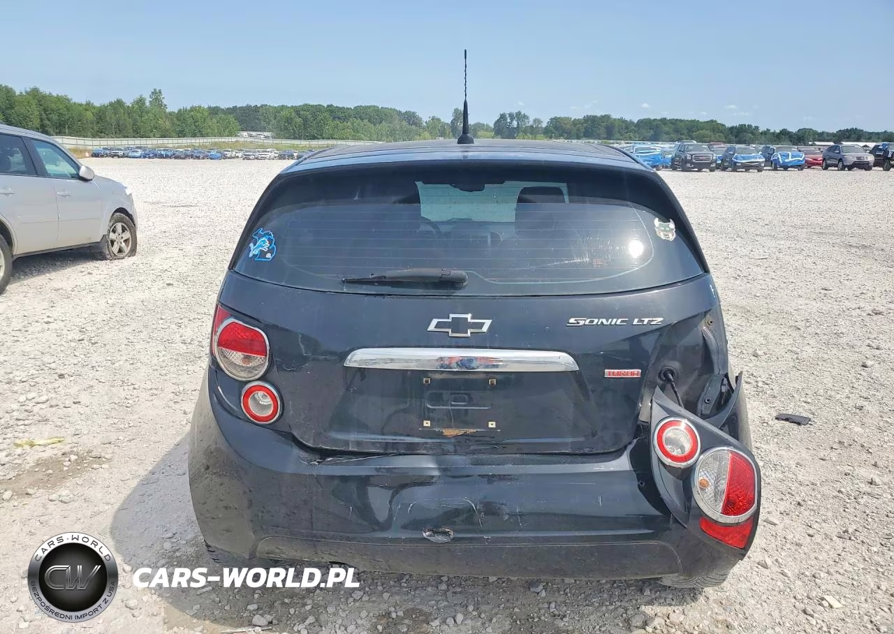 2012 Chevrolet Sonic Ltz VIN:1G1JF6SB0C4215193 - 6