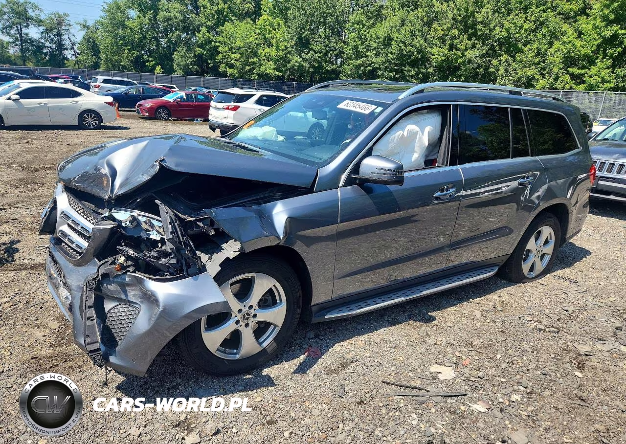 2017 Mercedes-Benz Gls 450 4Matic VIN:4JGDF6EE9HA984970 - 1