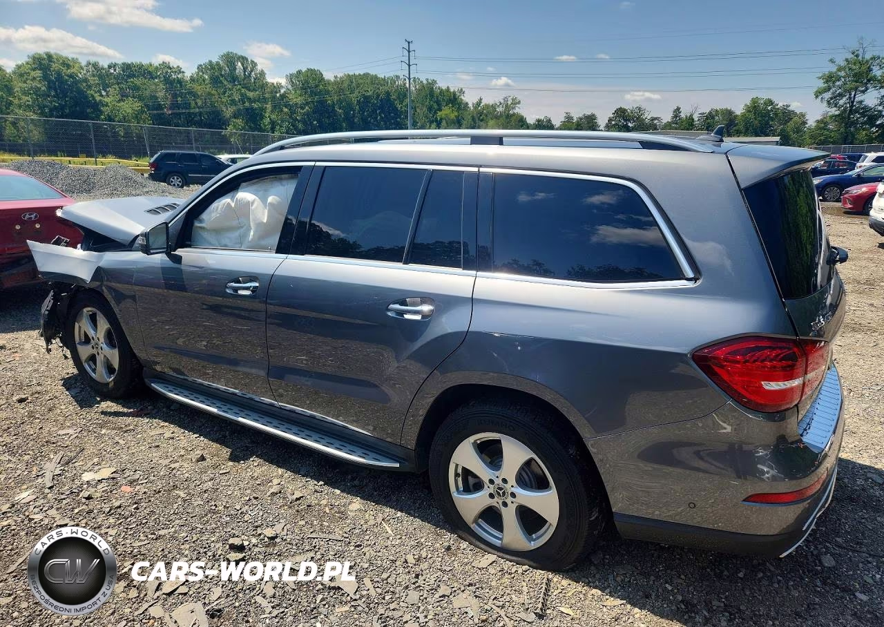 2017 Mercedes-Benz Gls 450 4Matic VIN:4JGDF6EE9HA984970 - 2