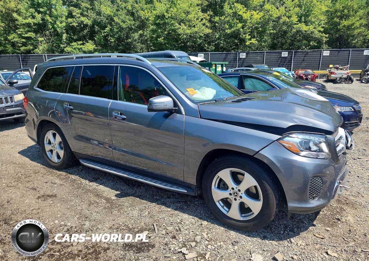 2017 Mercedes-Benz Gls 450 4Matic VIN:4JGDF6EE9HA984970 - 4