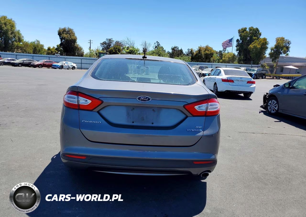 2013 Ford Fusion Se Hybrid VIN:3FA6P0LU7DR103285 - 6