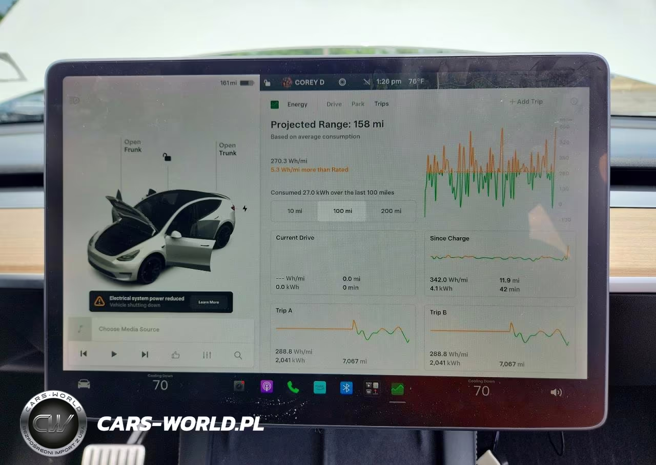 2021 Tesla Model Y VIN:5YJYGDEF7MF252712 - 9