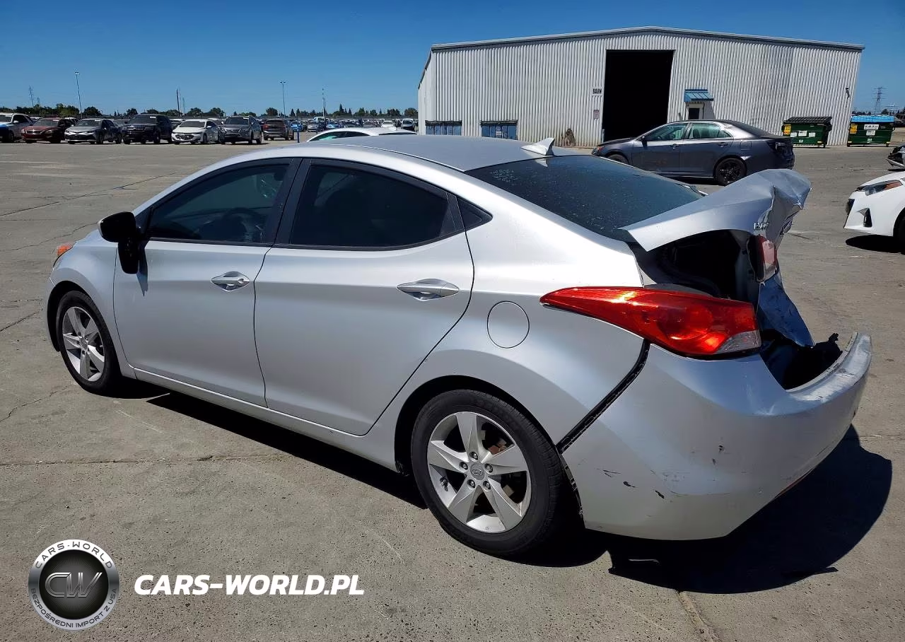 2012 Hyundai Elantra Gls VIN:KMHDH4AE7CU339889 - 2