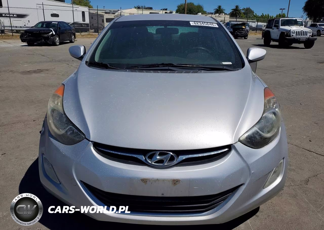2012 Hyundai Elantra Gls VIN:KMHDH4AE7CU339889 - 5