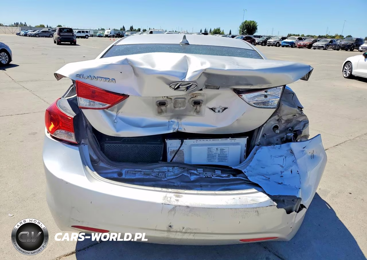 2012 Hyundai Elantra Gls VIN:KMHDH4AE7CU339889 - 6