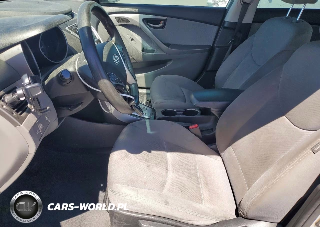 2012 Hyundai Elantra Gls VIN:KMHDH4AE7CU339889 - 7
