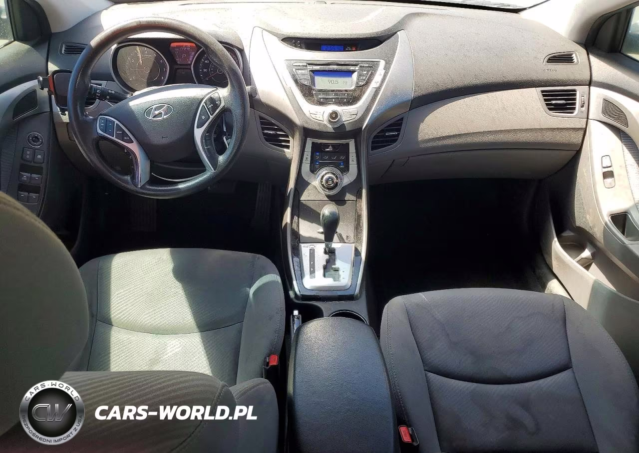 2012 Hyundai Elantra Gls VIN:KMHDH4AE7CU339889 - 8