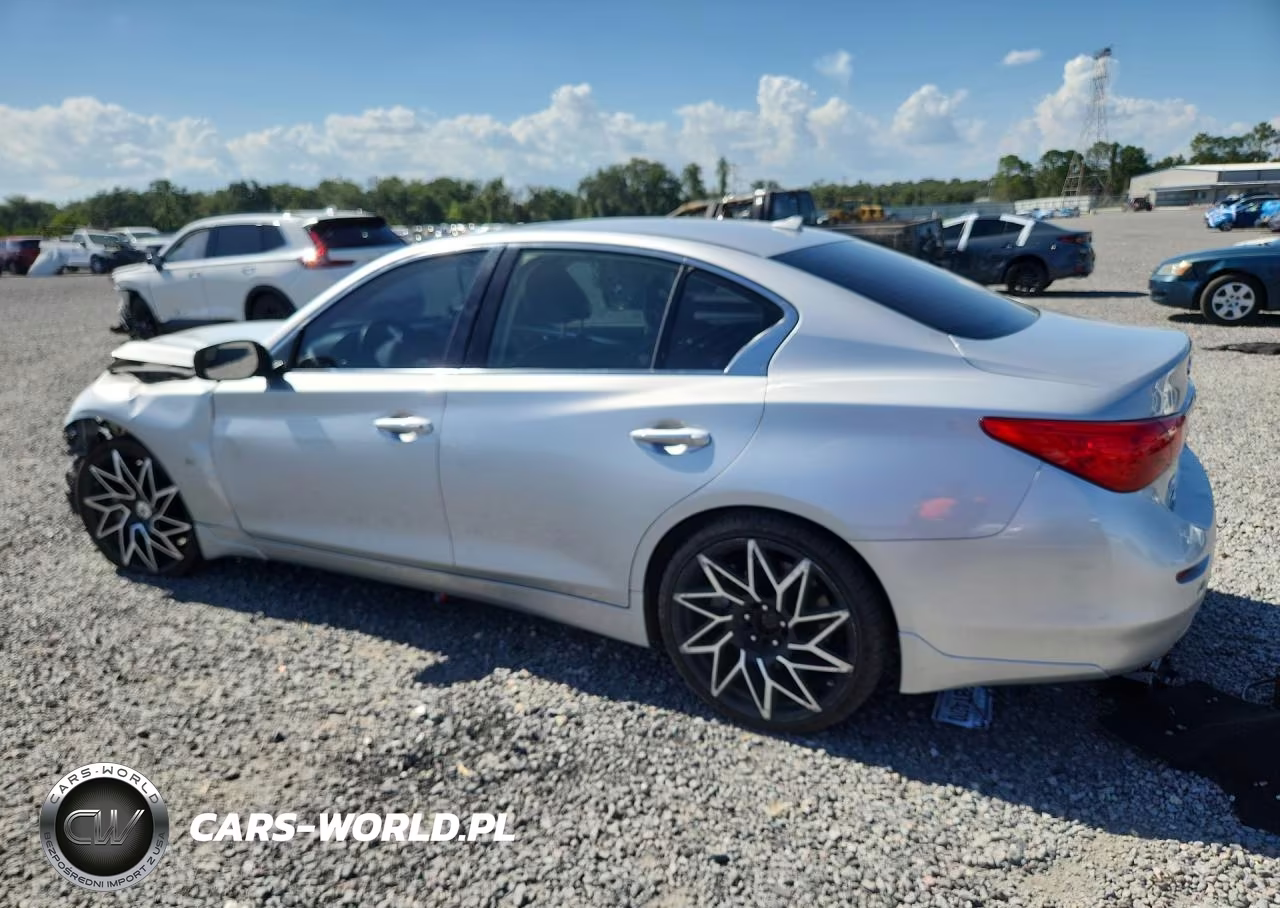 2015 Infiniti Q50 Sport VIN:JN1BV7ARXFM404203 - 2