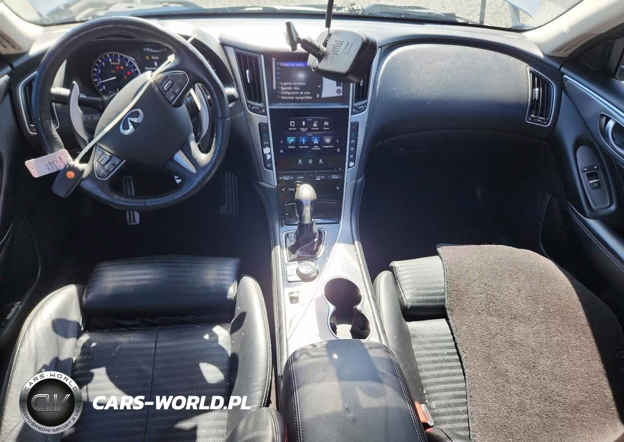 2015 Infiniti Q50 Sport VIN:JN1BV7ARXFM404203 - 8