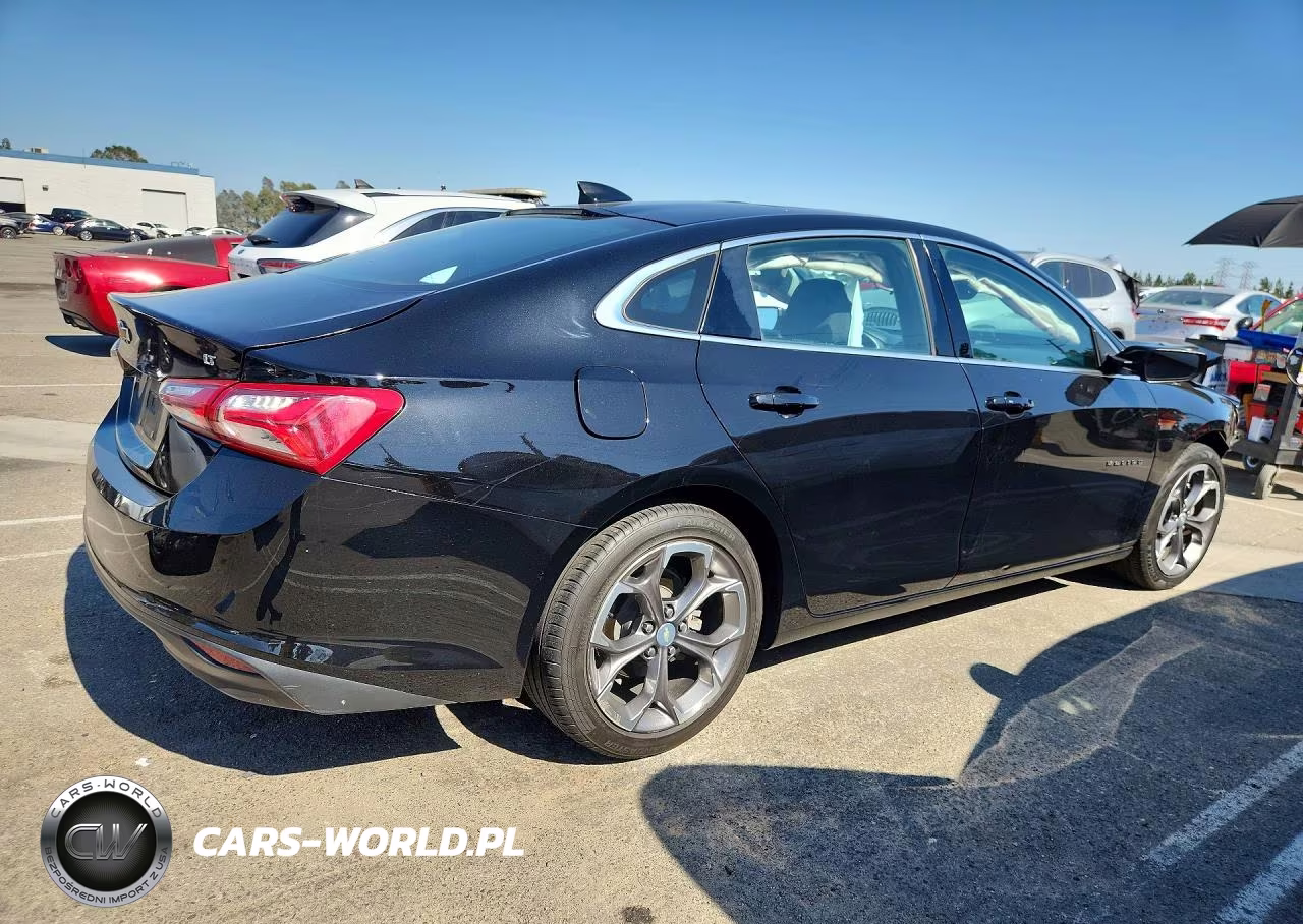 2021 Chevrolet Malibu Lt VIN:1G1ZD5ST0MF077947 - 3