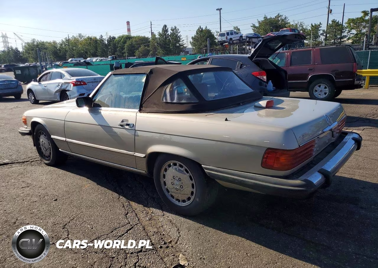 1986 Mercedes-Benz 560 Sl VIN:WDBBA48D5GA054398 - 2