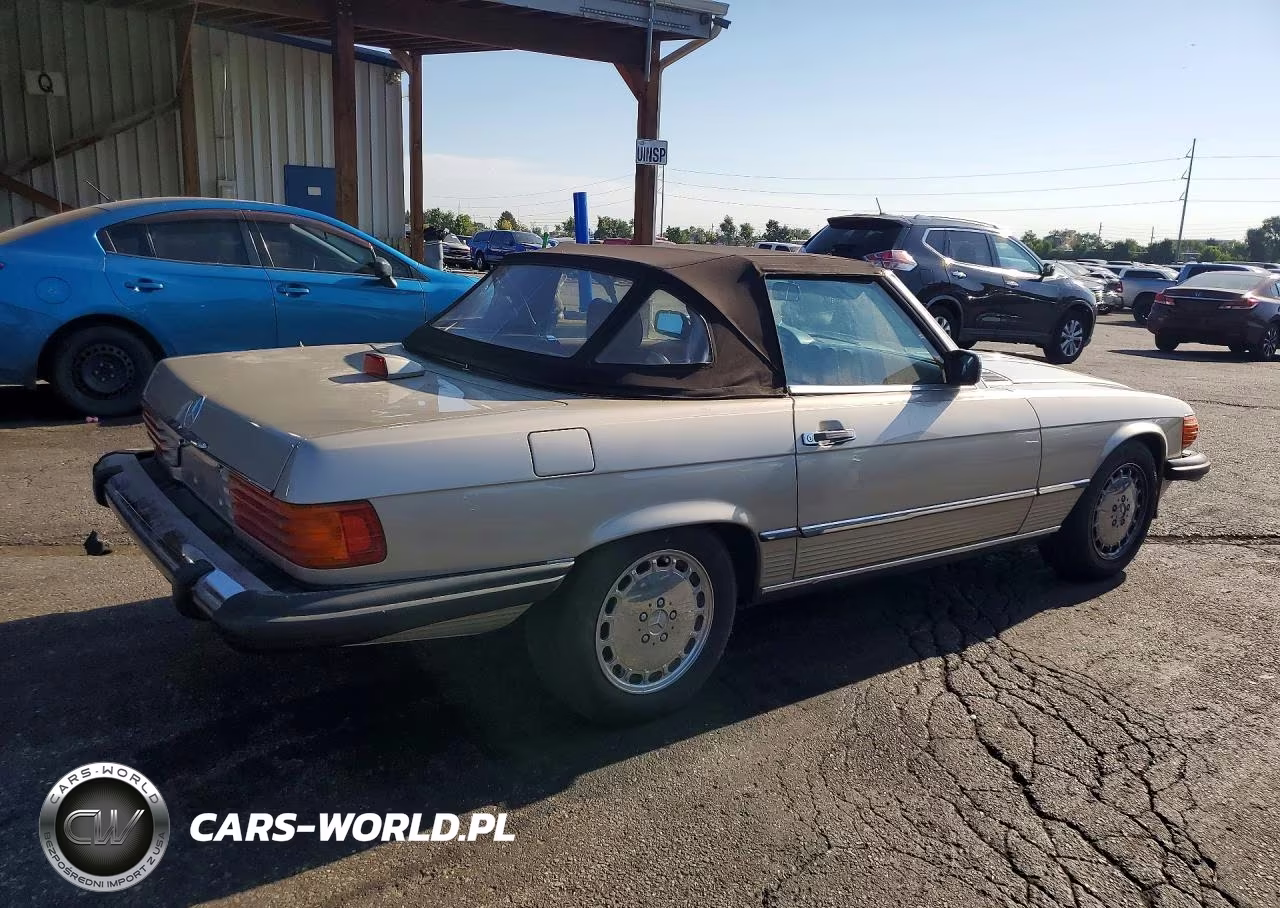 1986 Mercedes-Benz 560 Sl VIN:WDBBA48D5GA054398 - 3