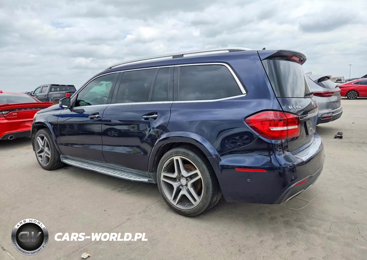 2017 Mercedes-Benz Gls 550 4Matic VIN:4JGDF7DE5HA850965 - 2