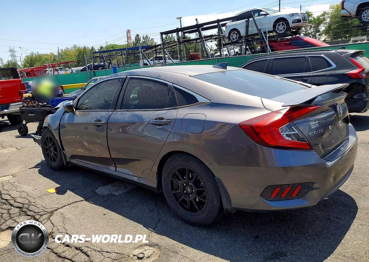 2018 Honda Civic Exl VIN:JHMFC1F74JX021291 - 2