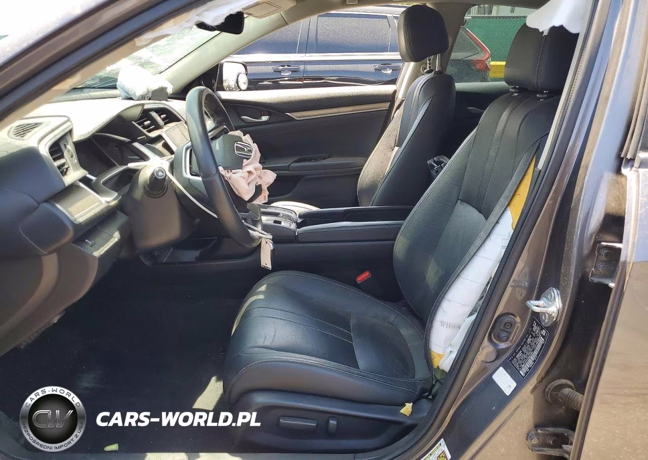 2018 Honda Civic Exl VIN:JHMFC1F74JX021291 - 7