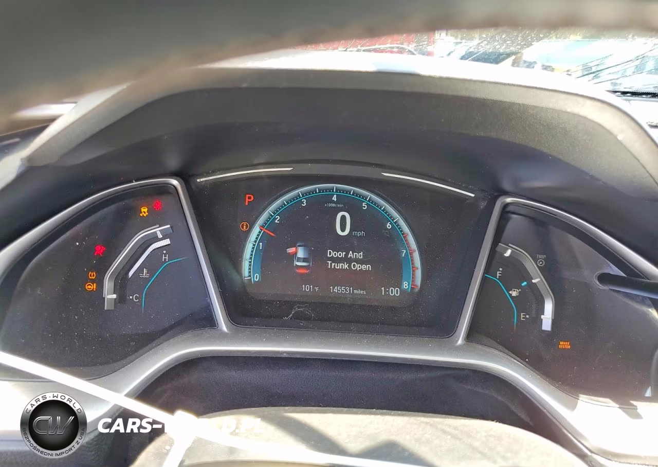 2018 Honda Civic Exl VIN:JHMFC1F74JX021291 - 9